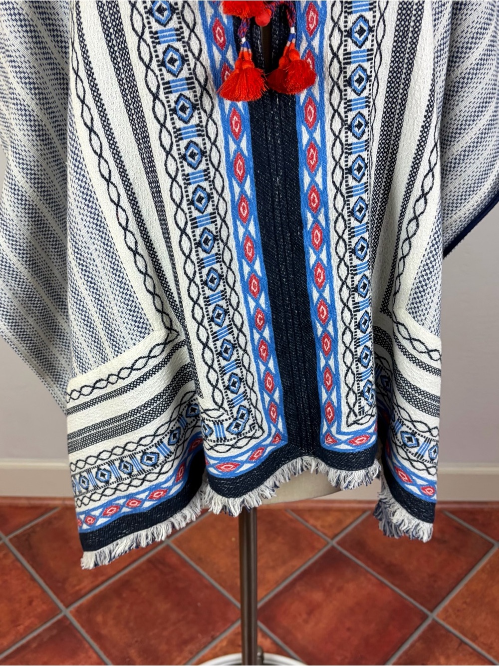 Tory Burch Blaire Poncho - Picture 5 of 10